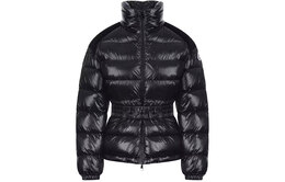 Moncler: Чёрный пуховик 