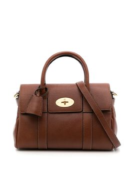 Mulberry: Коричневая сумка  Bayswater