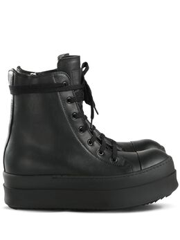 Rick Owens: Чёрные ботинки 