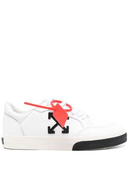 Off-White: Белые кроссовки  Vulcanized