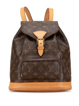 Louis Vuitton Pre-Owned: Коричневый рюкзак 