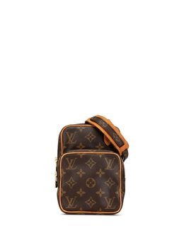 Louis Vuitton Pre-Owned: Коричневая сумка через плечо 