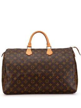 Louis Vuitton Pre-Owned: Коричневая сумка 