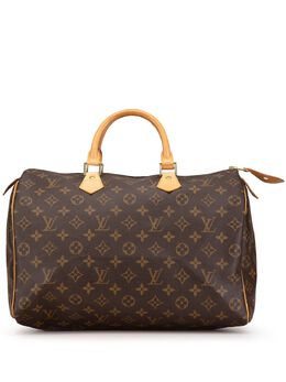 Louis Vuitton Pre-Owned: Коричневая сумка 