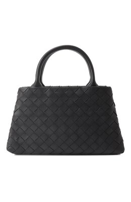 Bottega Veneta: Чёрная сумка 