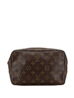 Louis Vuitton Pre-Owned: Коричневый клатч 