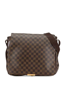 Louis Vuitton Pre-Owned: Коричневая сумка через плечо 