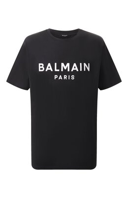 Balmain: Хлопковая футболка 