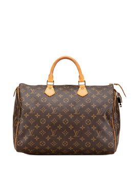 Louis Vuitton Pre-Owned: Коричневая сумка 