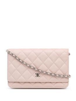 CHANEL Pre-Owned: Белый кошелёк 