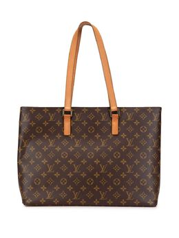 Louis Vuitton Pre-Owned: Коричневая сумка-шоппер 
