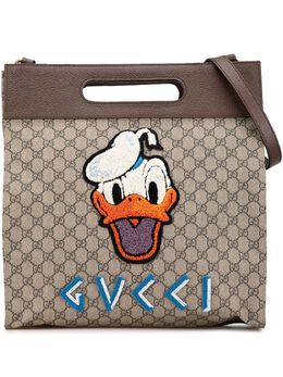 Gucci Pre-Owned: Коричневая сумка-шоппер 