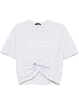 Versace: Футболка  Safety Pin с коротким рукавом