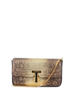 TOM FORD: Коричневая сумка через плечо 
