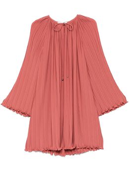 Lanvin: Розовое платье 