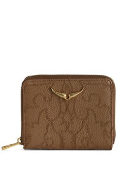 Zadig&Voltaire: Коричневый кошелёк  Monogram