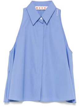 Marni: Хлопковая блуза 