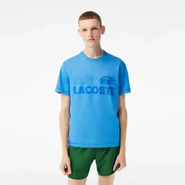 LACOSTE: Хлопковая футболка 