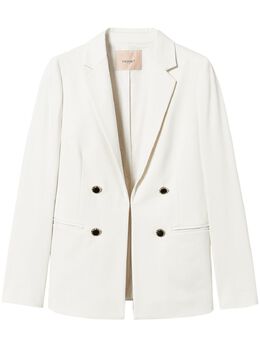 TWINSET: Белый жакет 