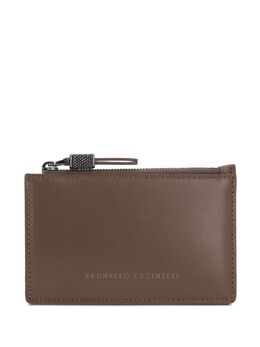 Brunello Cucinelli: Коричневый кошелёк 