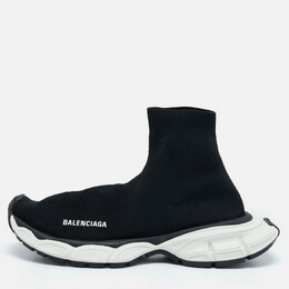 Balenciaga: Чёрные кроссовки 