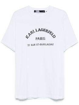 Karl Lagerfeld: Белая футболка 