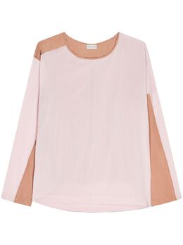 DRIES VAN NOTEN: Розовый топ 