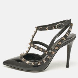 Valentino: Чёрные туфли  Rockstud