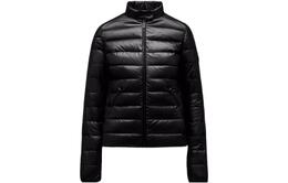 Moncler: Чёрный пуховик 