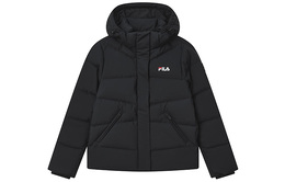 Fila: Чёрный пуховик 