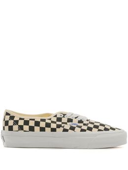 Vans: Чёрные кроссовки  Authentic