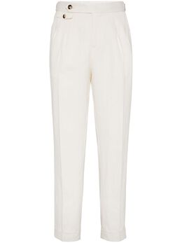 Brunello Cucinelli: Белые брюки 