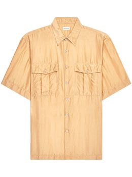 DRIES VAN NOTEN: Шёлковая рубашка 