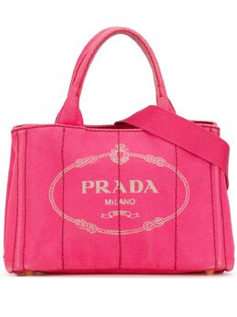 Prada Pre-Owned: Розовая сумка 