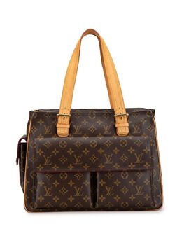 Louis Vuitton Pre-Owned: Коричневая сумка-шоппер 