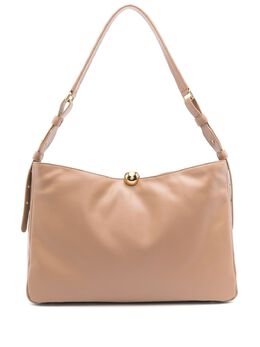 Furla: Бежевая сумка 