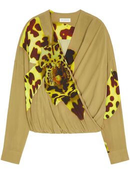 DRIES VAN NOTEN: Жёлтый топ 