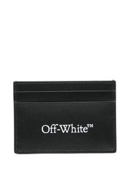 Off-White: Картхолдер с принтом 