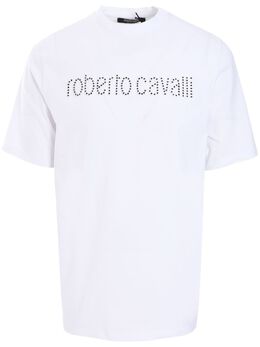 Roberto Cavalli: Хлопковая футболка 