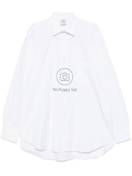 VETEMENTS: Рубашка с принтом 