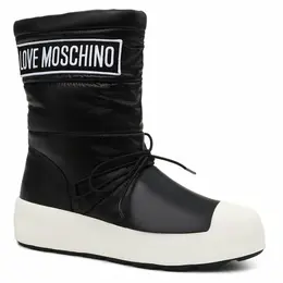 LOVE MOSCHINO: Чёрные сапоги 