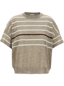Brunello Cucinelli: Бежевый свитер 