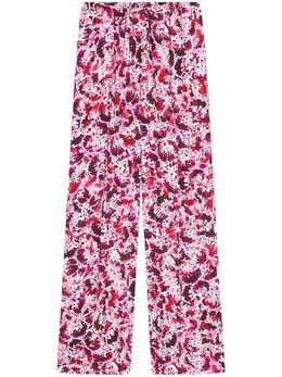 DRIES VAN NOTEN: Брюки с принтом 