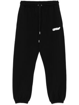 Off-White: Чёрные брюки  Arrow