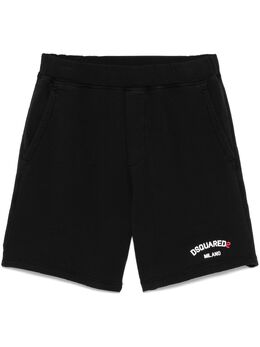 DSQUARED2: Чёрные шорты 