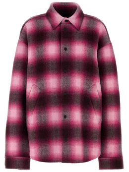 Balenciaga: Рубашка из фланели 