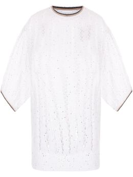 Brunello Cucinelli: Белый свитер 