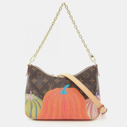 Louis Vuitton: Коричневая сумка 