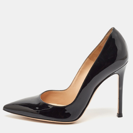 Gianvito Rossi: Чёрные туфли  Plexi