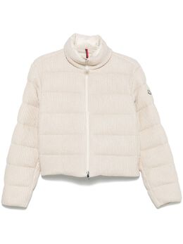Moncler: Светлая куртка 